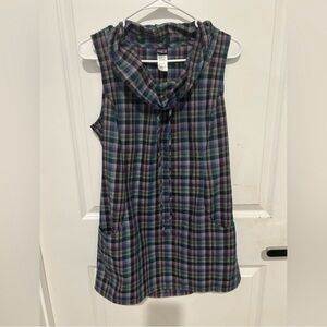 Patagonia | Fortuity Plaid Tunic Dress | Women’s size 6
